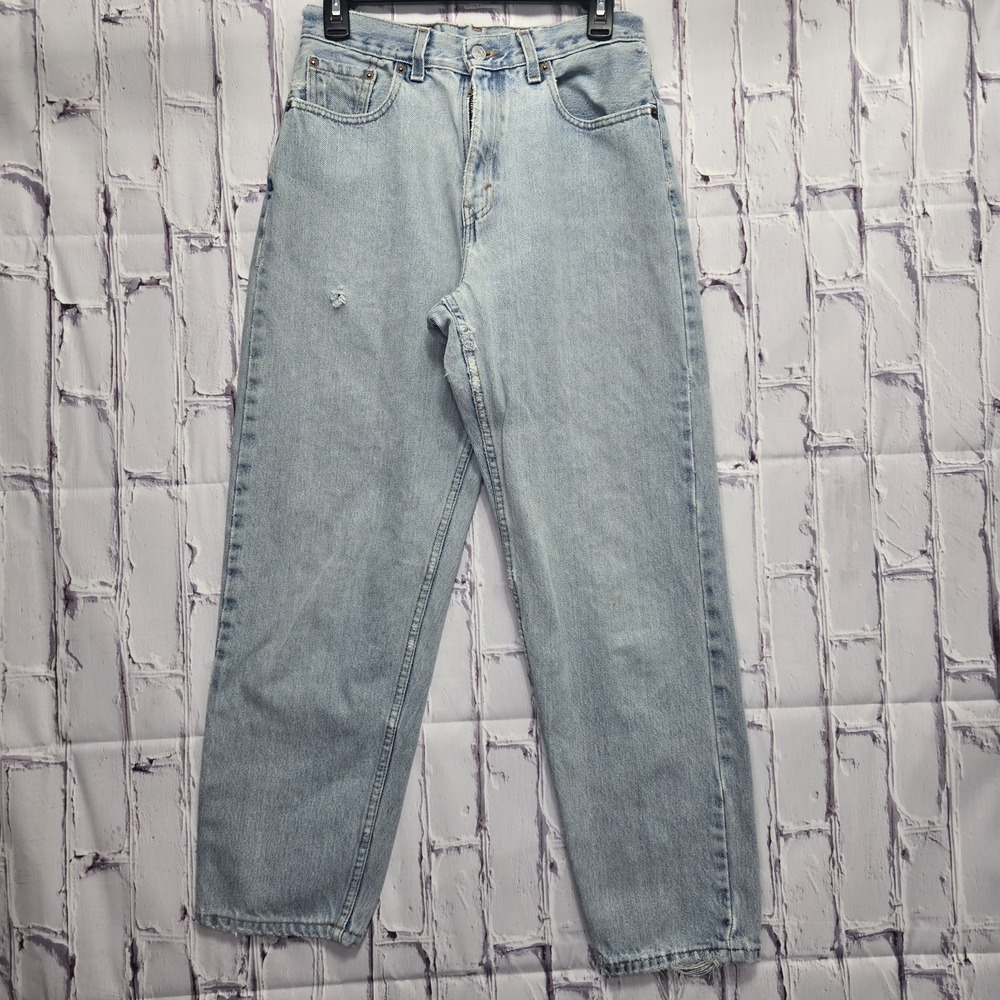Vtg Levis 560 Jeans Womens Sz‎ 8 Short 28x27 Loose Fit Straight Leg Made In USA